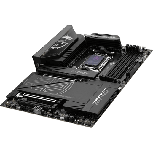 MSI MPG X870E CARBON WIFI ATX Motherboard for AMD Socket AM5 CPUs